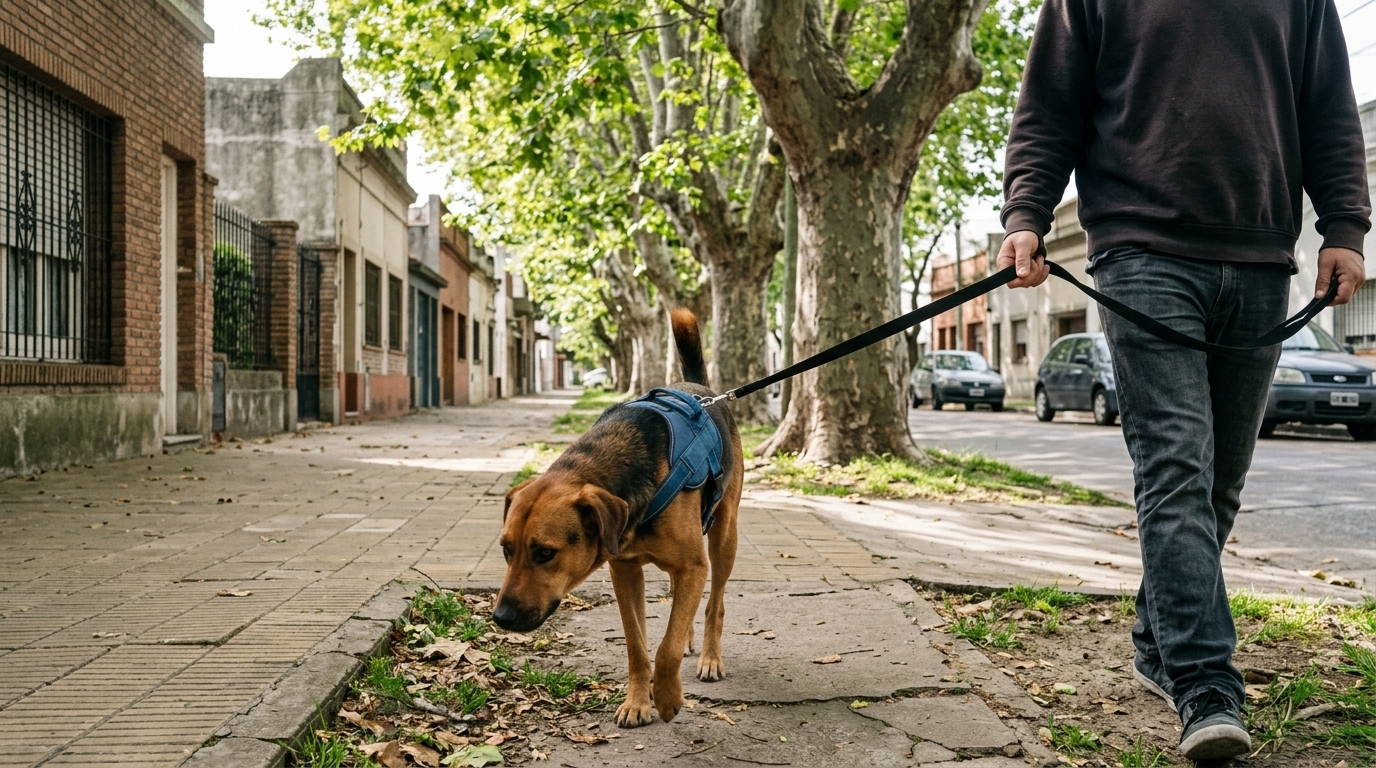 🐶 ¿Por qué tu perro tira de la correa durante los paseos?
