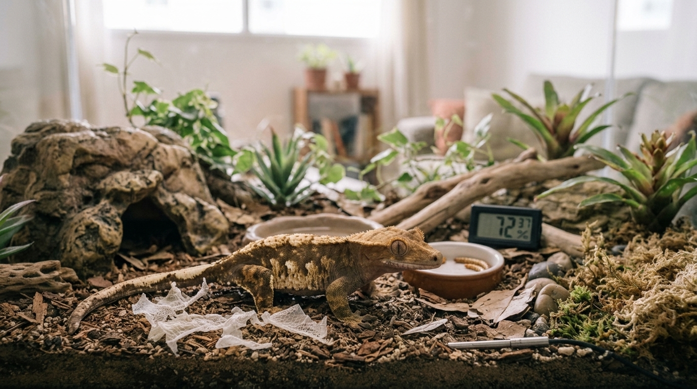 🦎 ¿Cómo ayudar a tu reptil durante la muda de piel?