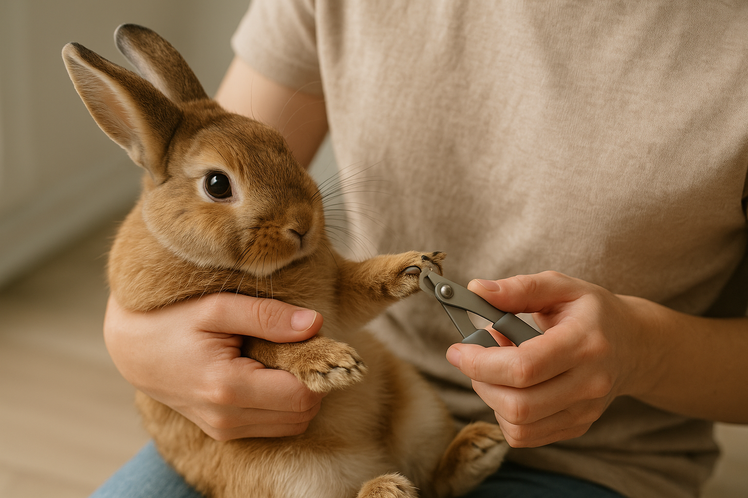 Cuidados básicos para las uñas de tu conejo