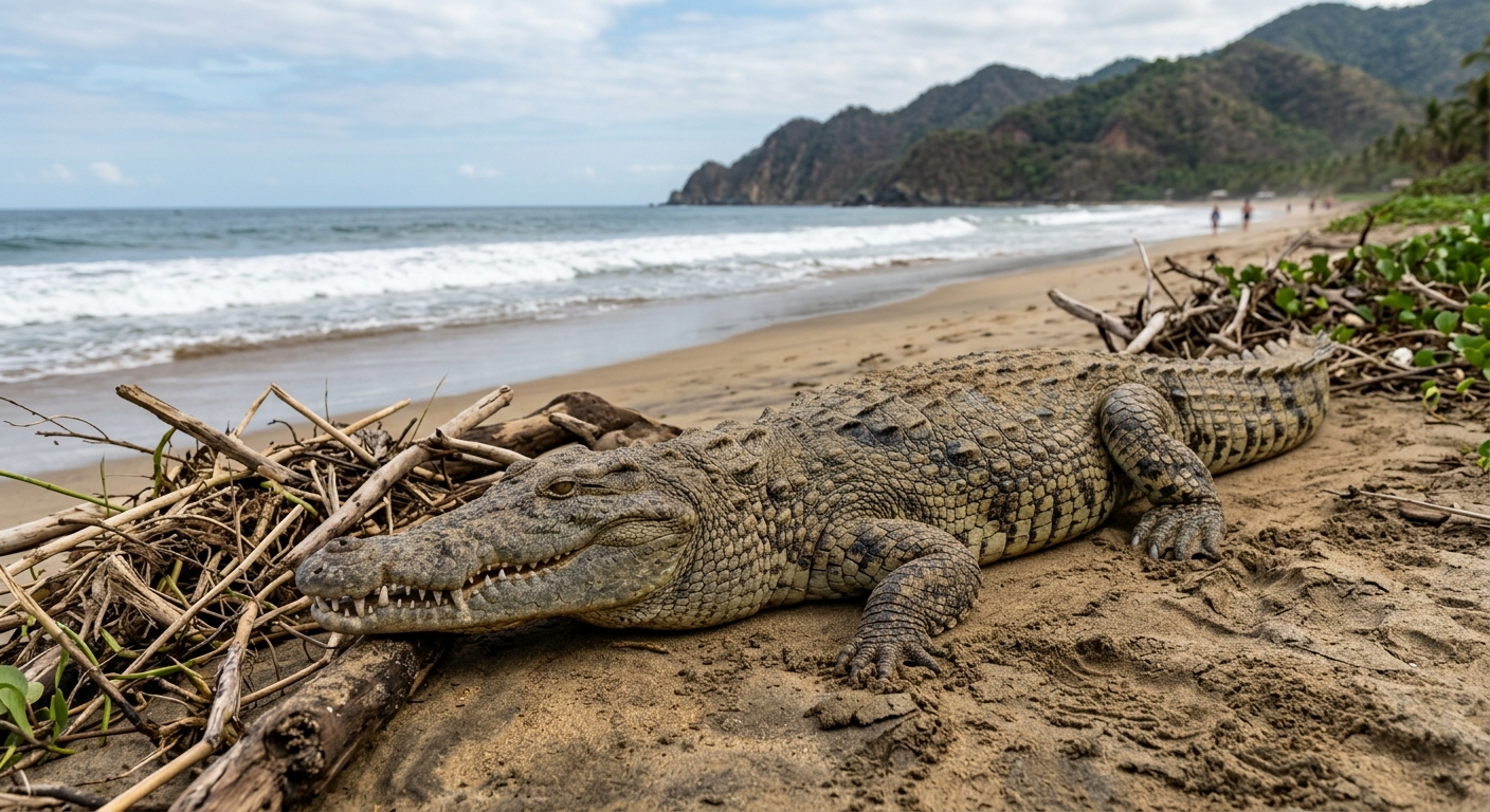 🐊 Cocodrilos en Puerto Vallarta: entre la verdad oficial y el «efecto carpincho»