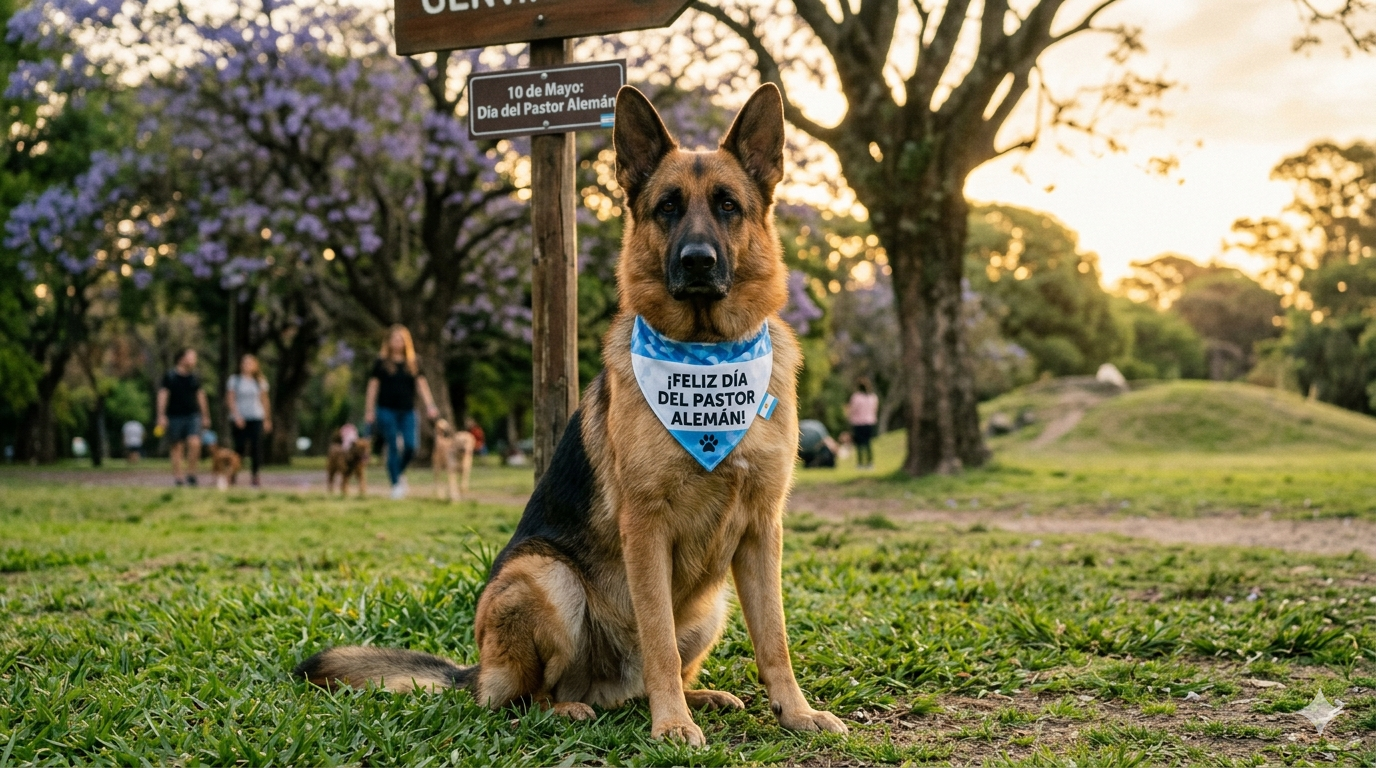 🐾 Día del Pastor Alemán: el perro que pasó de héroe de guerra a miembro de millones de familias