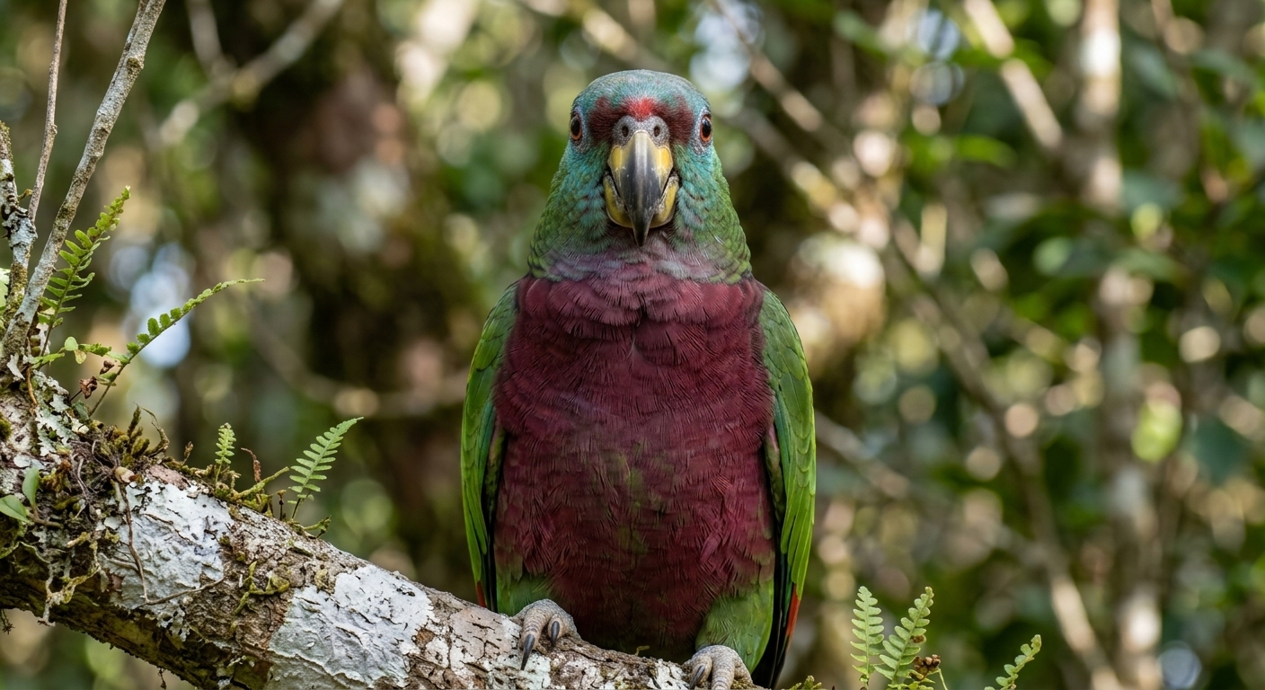 🦜 Loro Pecho Vinoso: la vuelta del guardián de los pinos en Misiones