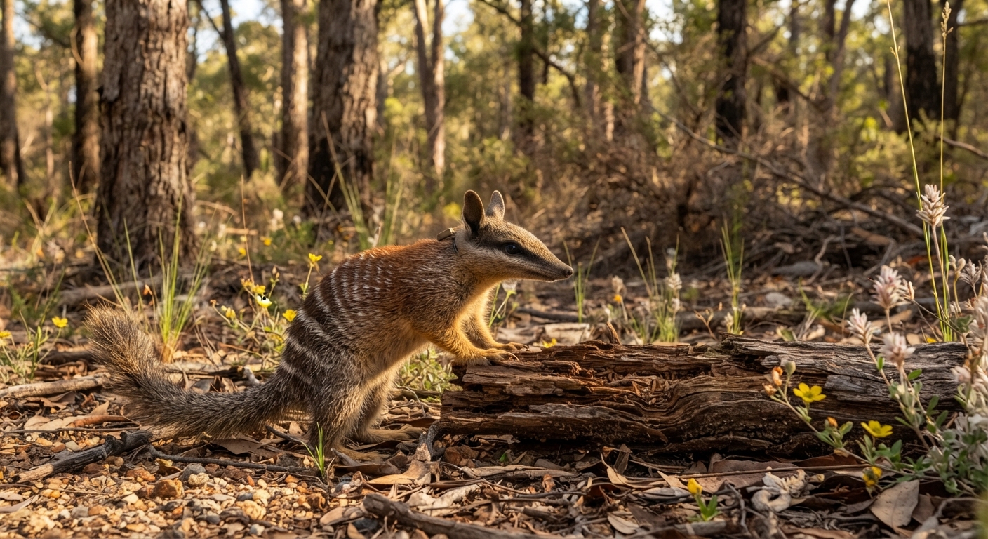 El refugio del numbat: La valiosa lucha por salvar a uno de los marsupiales más singulares de Australia