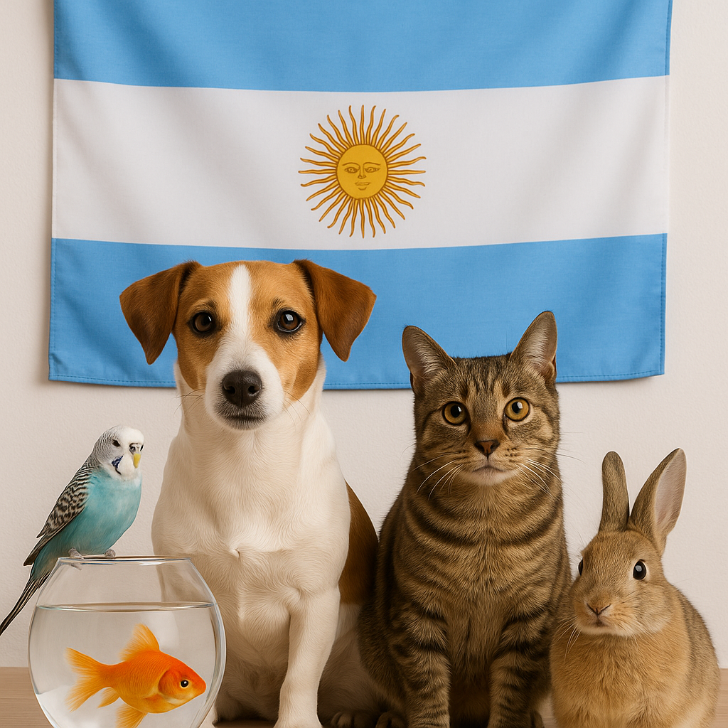 Argentina lidera el ranking mundial de hogares con mascotas