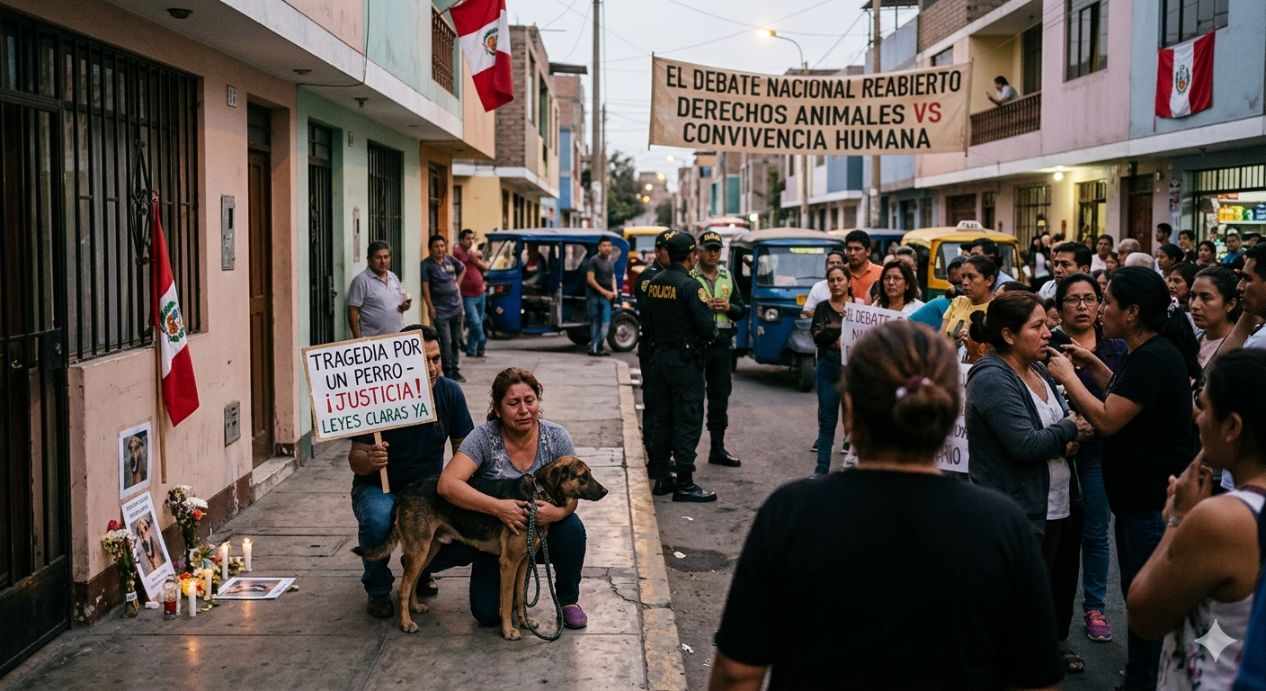 🇵🇪 Un conflicto relacionado con un perro terminó en tragedia y reabrió un fuerte debate en Perú