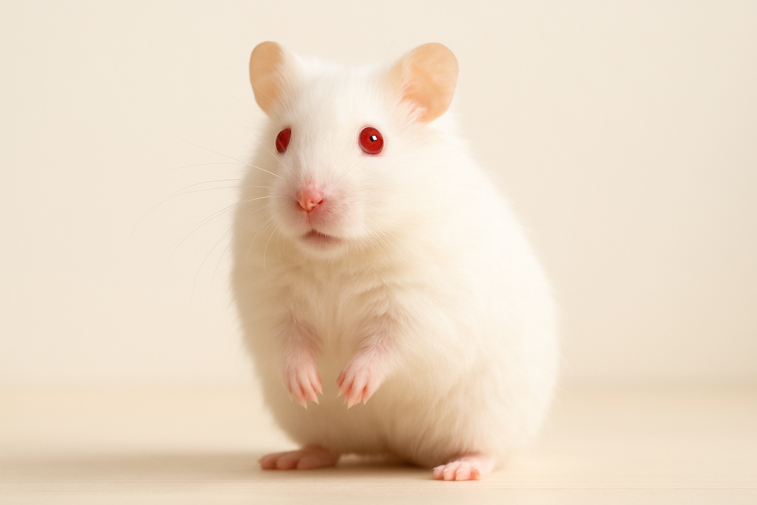 Hámster Albino Sirio