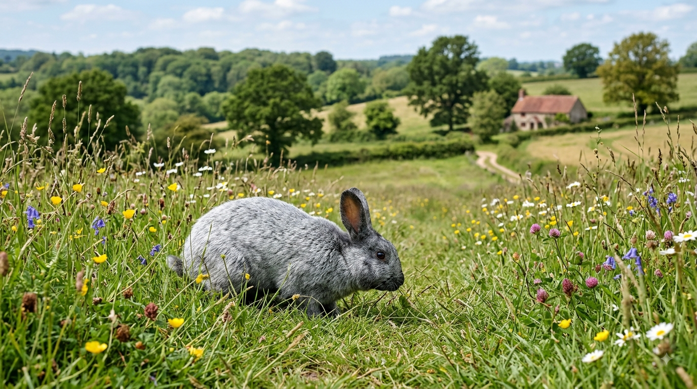 Imagen de Conejo Silver (Plateado)