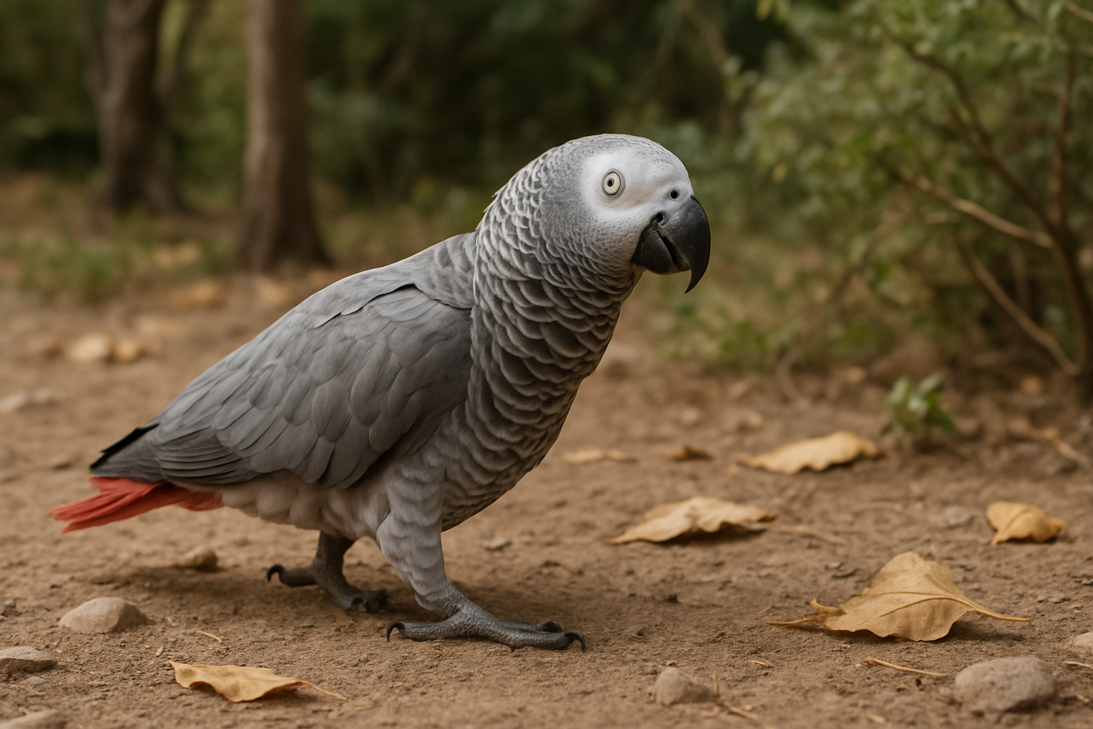 Loro gris africano