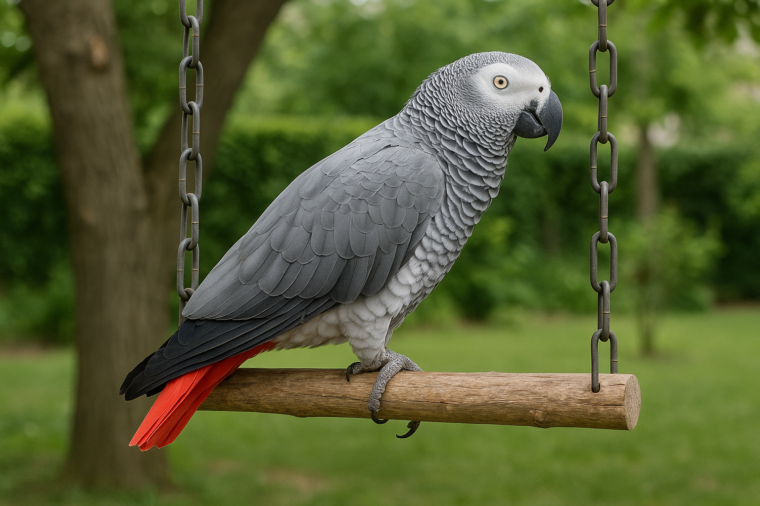 Imagen de Loro gris africano