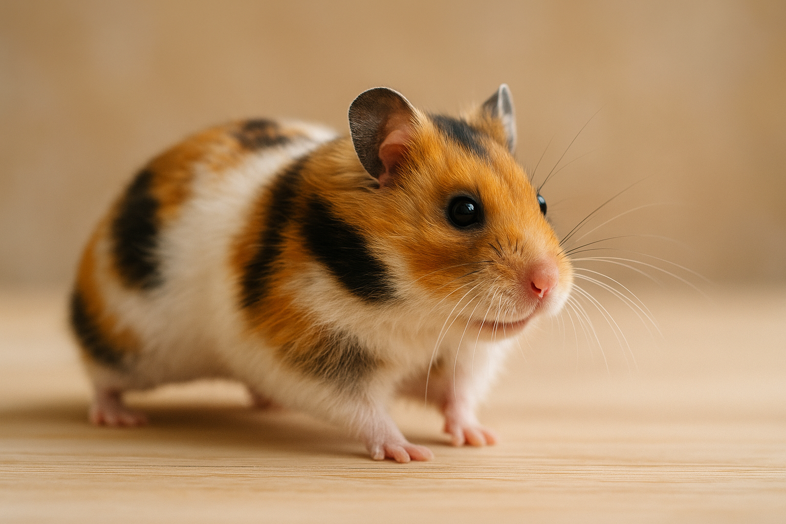 Hámster Calicó o Moteado