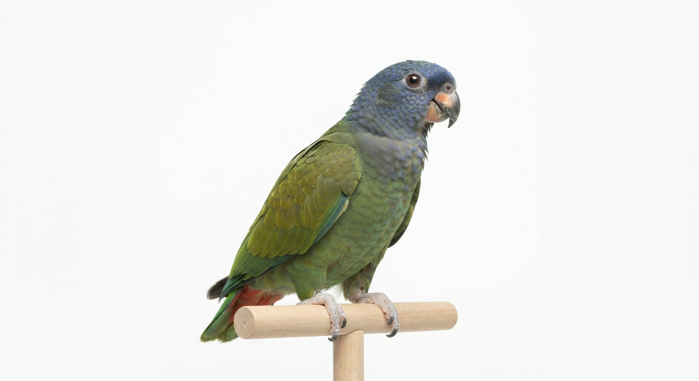 Pionus de cabeza azul