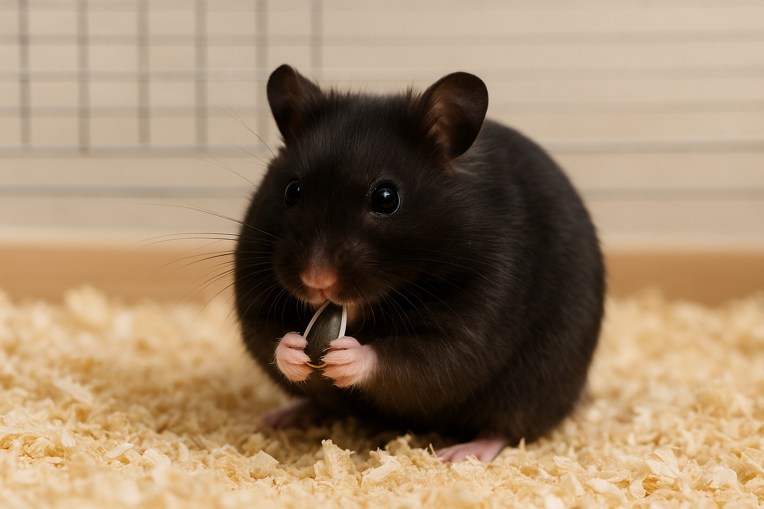 Imagen de Hámster Sirio Negro