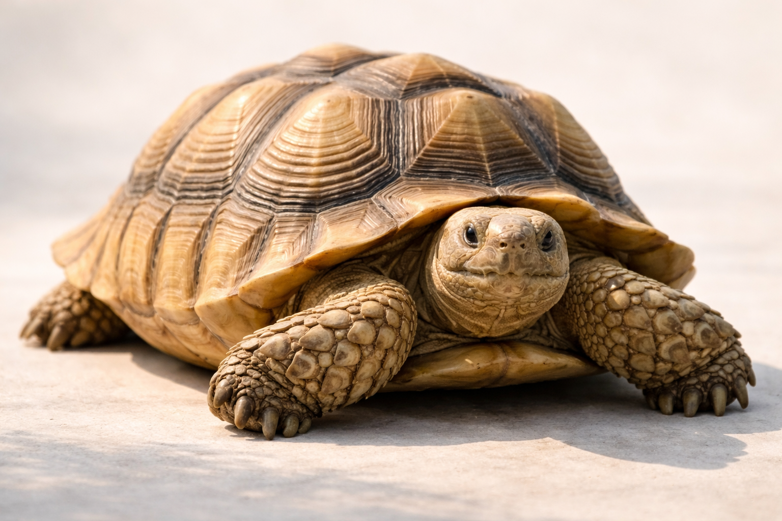 Tortuga Sulcata